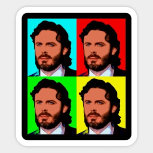 casey affleck Sticker